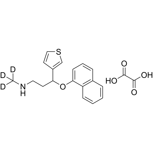 rac-Duloxetine-d3 oxalate 1346599-22-1